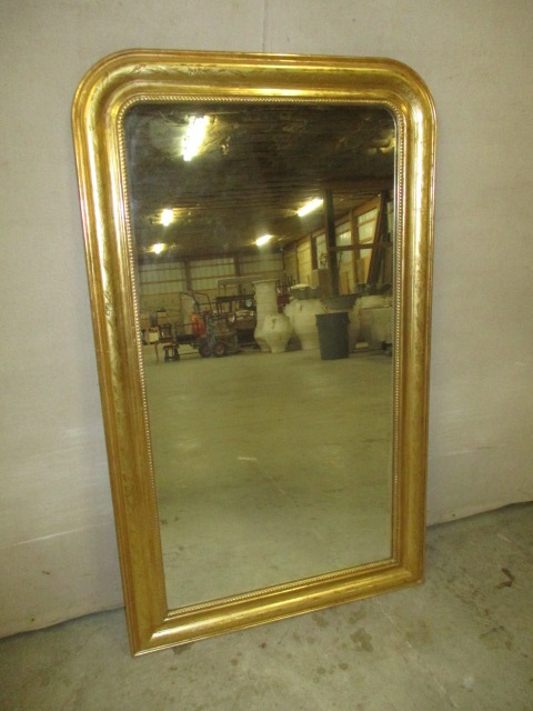 Gold Louis Philippe mirror - Aubergine Culinary Antiques & Oriental Rugs