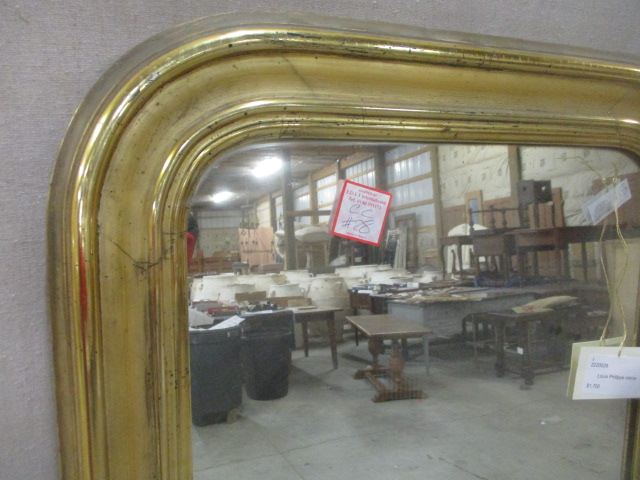 Gold Arch Top French Louis Philippe Mirror – Legacy Antiques